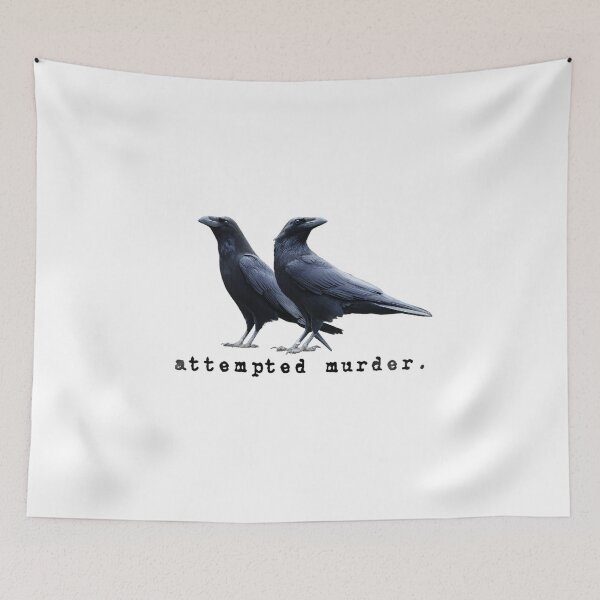 Item preview, Attempted Murder designed and sold by wickedweirdgrim.