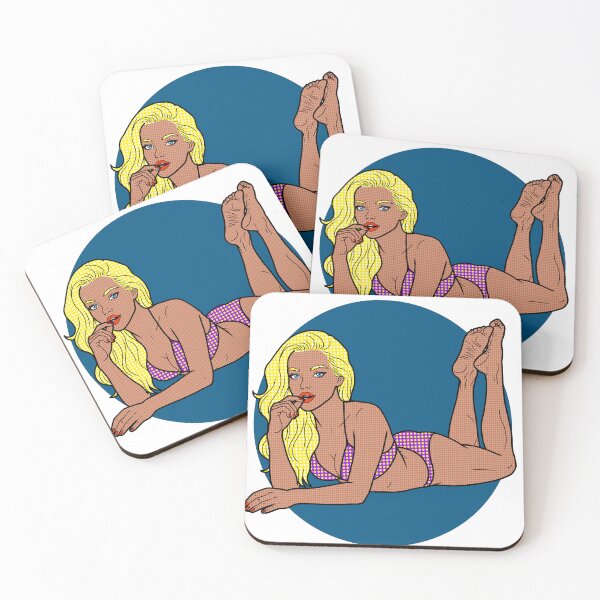 Item preview, Purple Bikini Pinup designed and sold by SolefulStickers.