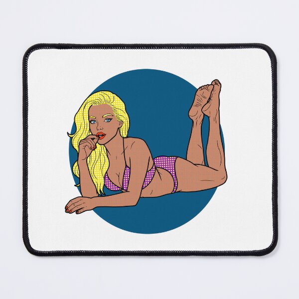 Item preview, Purple Bikini Pinup designed and sold by SolefulStickers.