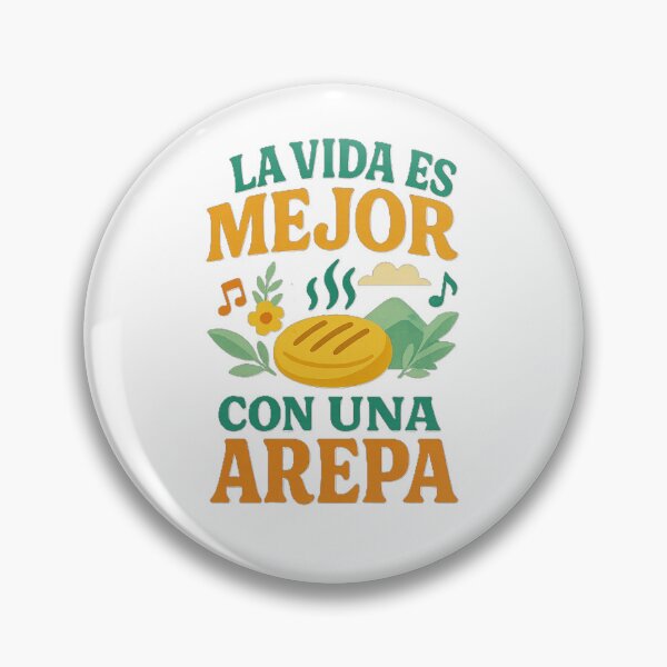 Item preview, Life Is Better with an Arepa – Colorful Design designed and sold by Wander Vibes.