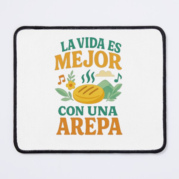 Item preview, Life Is Better with an Arepa – Colorful Design designed and sold by Wander Vibes.