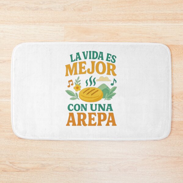 Item preview, Life Is Better with an Arepa – Colorful Design designed and sold by Wander Vibes.
