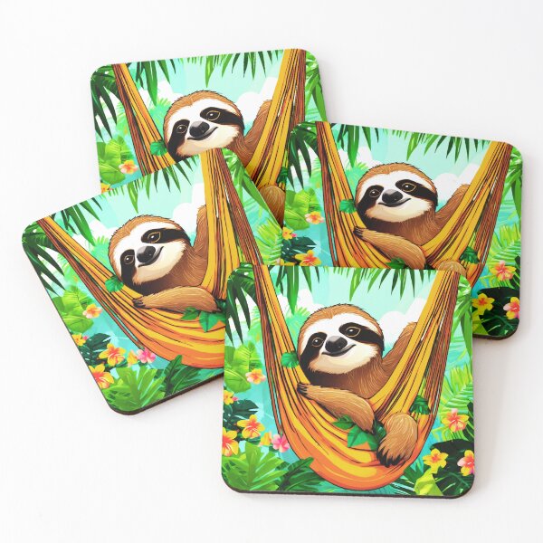 Item preview, Lazy Sloth in Action designed and sold by Zofia Sosnecka.