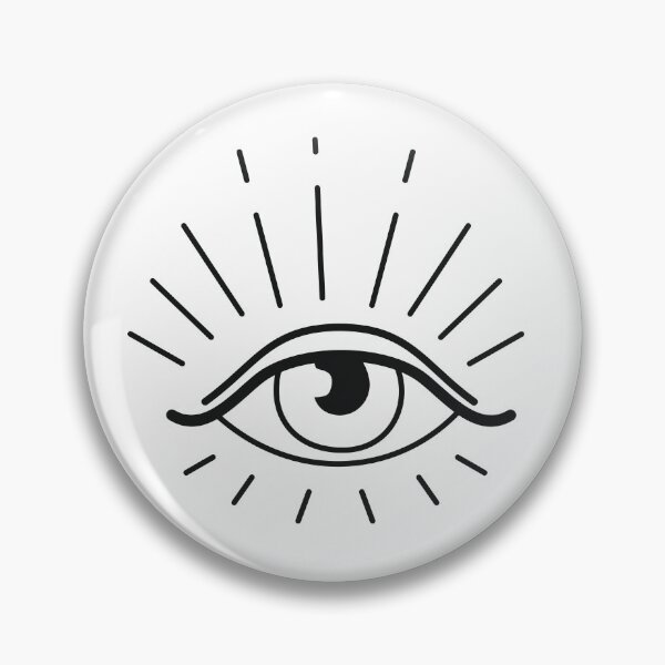 Item preview, Mystic Eye – Minimal Symbol designed and sold by ArtBySylvia.