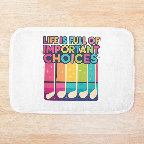 Item preview, Golf Quote “Life is Full of Choices” designed and sold by Design-Joyz.