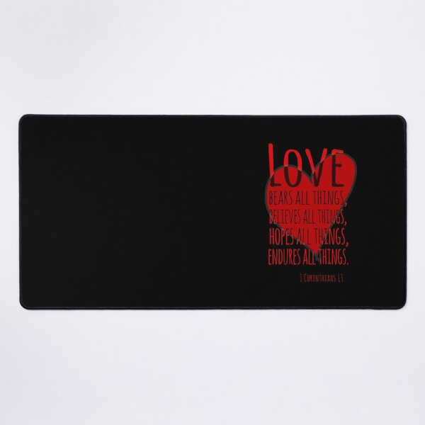 Item preview, Enduring Love: 1 Corinthians 13 Heart Design designed and sold by Alondra.