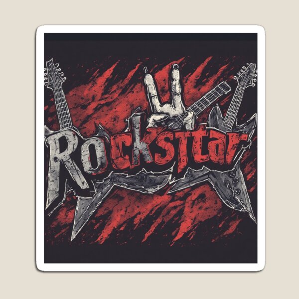 Item preview, Rockstar Rebellion. Loud Design for Loud Lives designed and sold by BigRockstar.