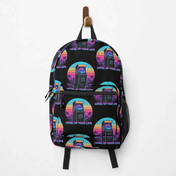 Item preview, Arcade- Retro wave- Level up Your Life designed and sold by Too Kool Designing .