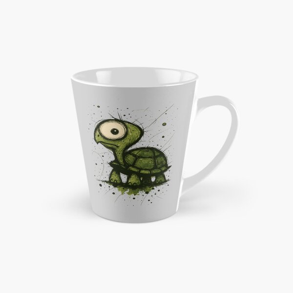 Item preview, Funny Turtle Sketch – Big Eyed Cartoon Style Cute Animal Drawing designed and sold by Pixel-Up.