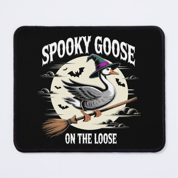 Item preview, Spooky Goose On The Loose - Retro Witch Goose designed and sold by Realupp.