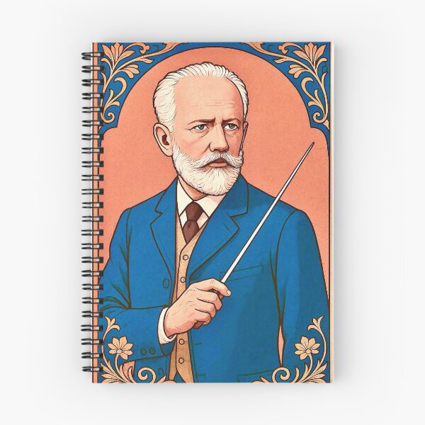 Item preview, Pyotr Ilyich Tchaikovsky (Пётр Ильи́ч Чайко́вский) designed and sold by Steffani Lehmann.