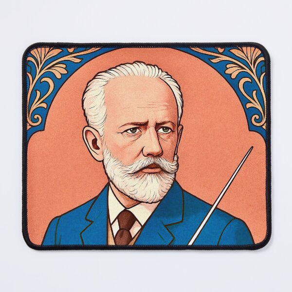 Item preview, Pyotr Ilyich Tchaikovsky (Пётр Ильи́ч Чайко́вский) designed and sold by Steffani Lehmann.
