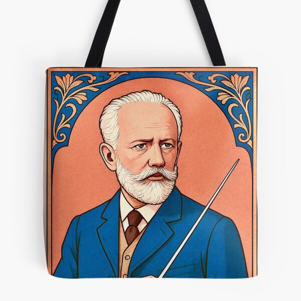 Item preview, Pyotr Ilyich Tchaikovsky (Пётр Ильи́ч Чайко́вский) designed and sold by Steffani Lehmann.