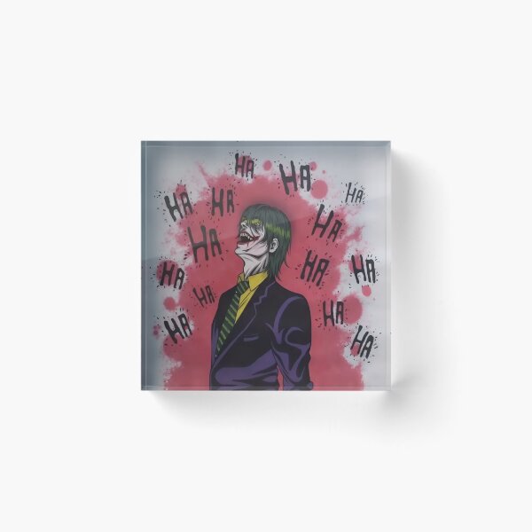 Item preview, Crazy Laughing Clown – Dark Comic Art designed and sold by Doce Caos Criativo.