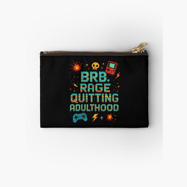 Item preview, Funny Gamer - Brb, Rage Quitting Adulthood designed and sold by DemureArtsy.