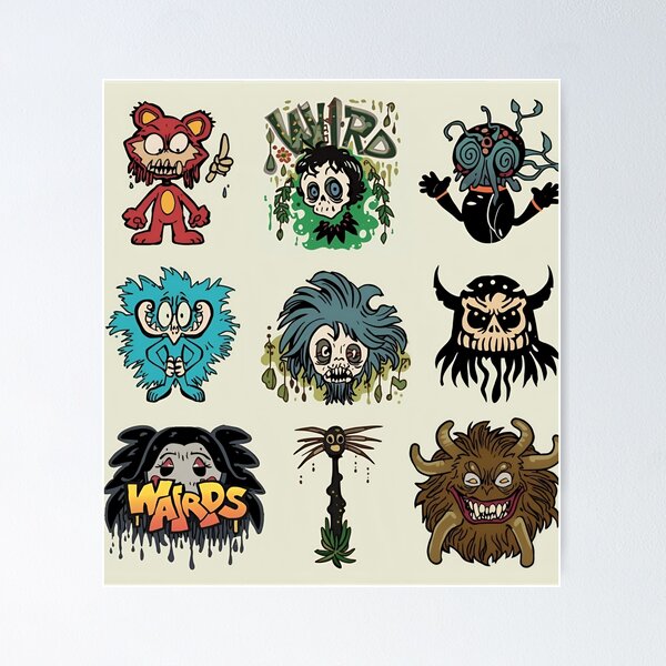 Item preview, Weird & Fun Design – Quirky Art for Unique Souls designed and sold by Neoparadox.