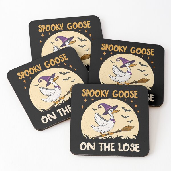 Item preview, Spooky Goose On The Loose - Retro Witch Goose designed and sold by Realupp.