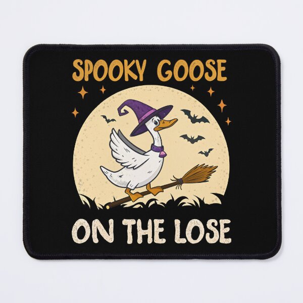 Item preview, Spooky Goose On The Loose - Retro Witch Goose designed and sold by Realupp.