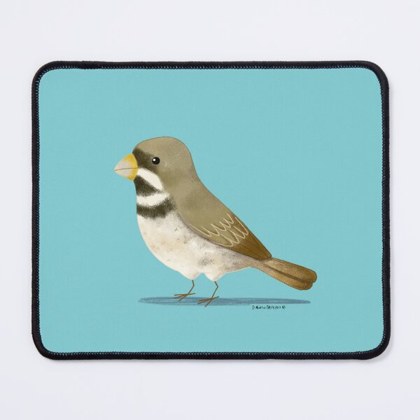 Item preview, Double Collared Seedeater designed and sold by julianamotzko.