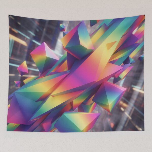 Item preview, Vibrant Modern Geometric Abstract designed and sold by Simplybe1.