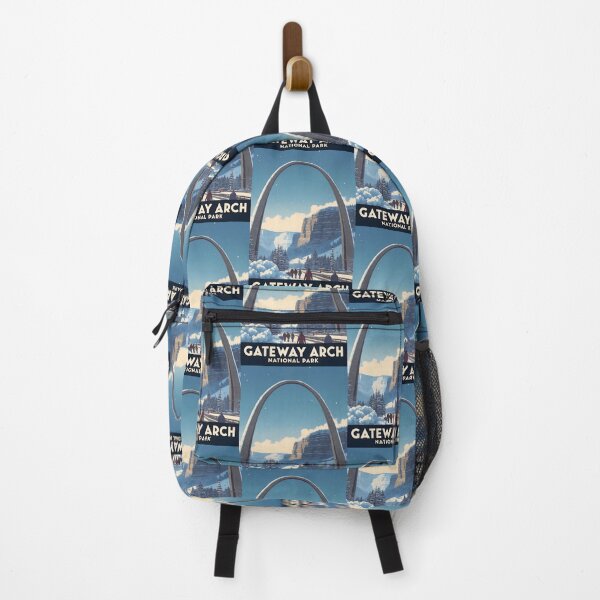 Item preview, Gateway Arch National Park USA Vintage Travel Tourism designed and sold by TravelersGems.