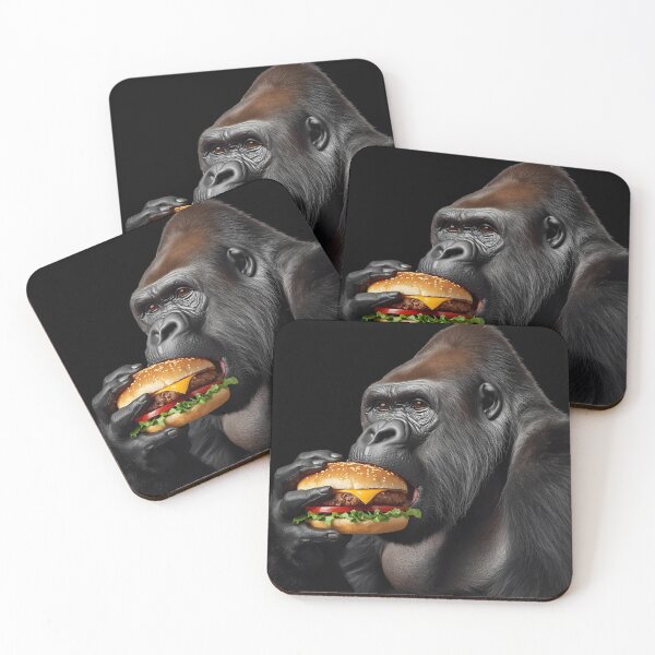 Item preview, Urban Jungle Feast – Gorilla Burger Attack designed and sold by Art-Design-EM.