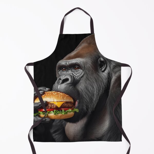 Item preview, Urban Jungle Feast – Gorilla Burger Attack designed and sold by Art-Design-EM.