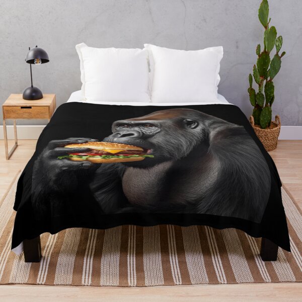 Item preview, Urban Jungle Feast – Gorilla Burger Attack designed and sold by Art-Design-EM.