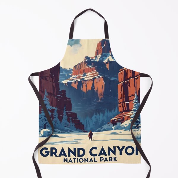 Item preview, Grand Canyon National Park Winter USA Vintage Travel Tourism designed and sold by TravelersGems.