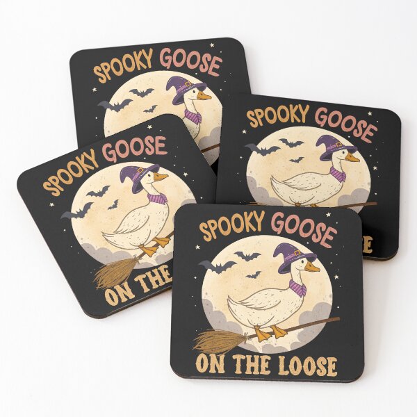 Item preview, Retro Spooky Goose On The Loose - Witch Goose designed and sold by Realupp.