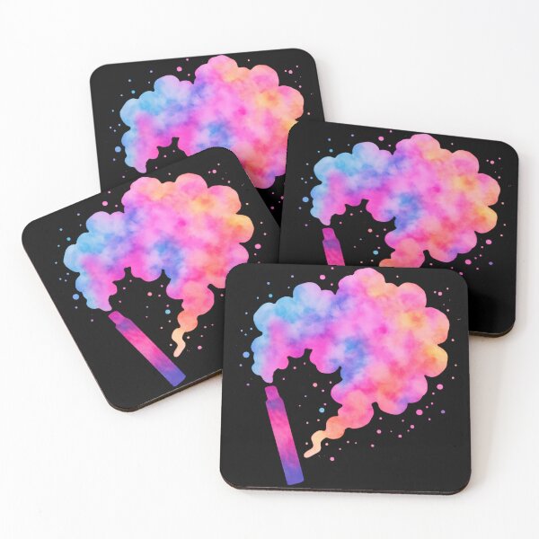 Item preview, Colorful Watercolor Vape Clouds – Artistic Design designed and sold by House of Taste Designs.
