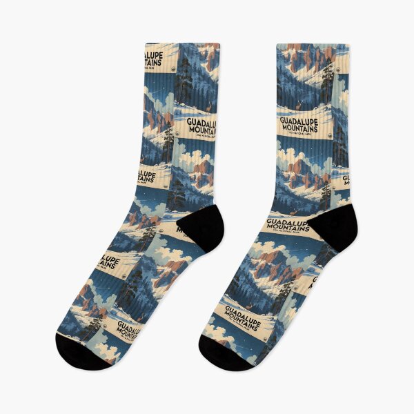 Item preview, Guadalupe Mountains National Park Winter USA Vintage Travel Tourism  designed and sold by TravelersGems.