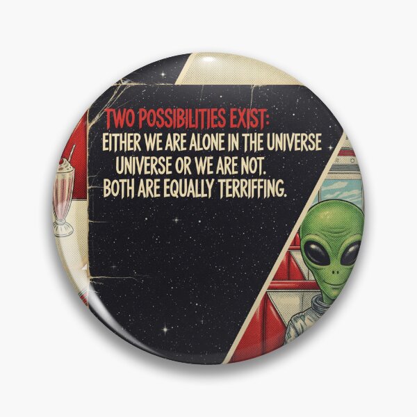 Item preview, Two Possibilities Exist – Arthur C. Clarke designed and sold by Nin Tai.