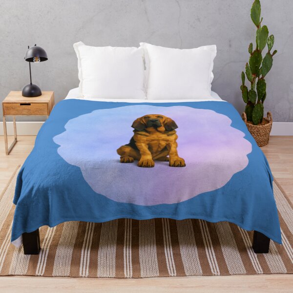 Item preview, Regal Bloodhound | Realistic Geometric Dog Portrait designed and sold by GeoWild Designs.
