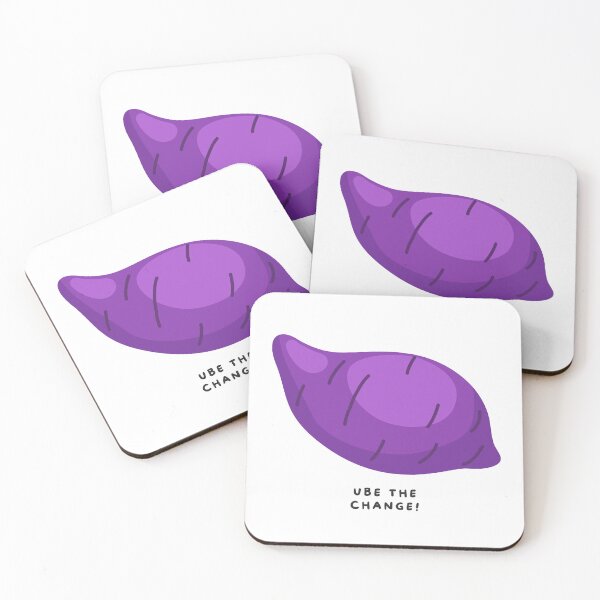 Item preview, Ube the Change – Funny Filipino Food Pun Design designed and sold by perlaverse.