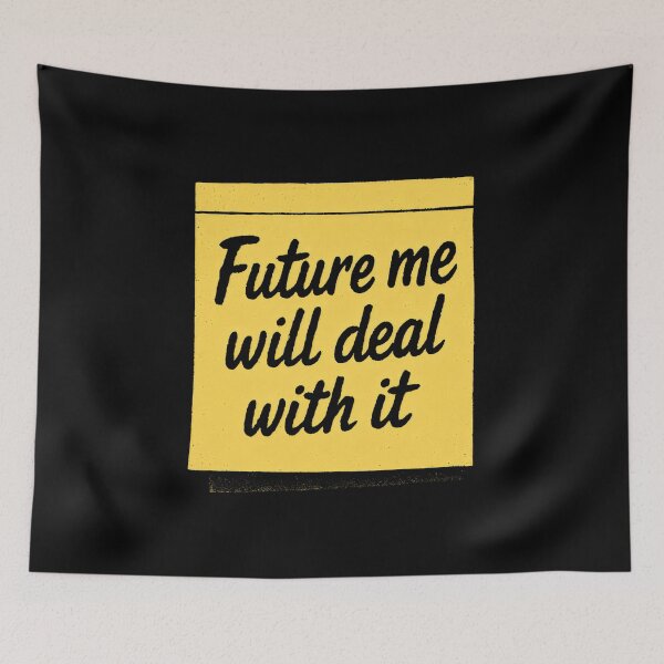 Item preview, Funny Student - Future Me Will Deal With It designed and sold by DemureArtsy.