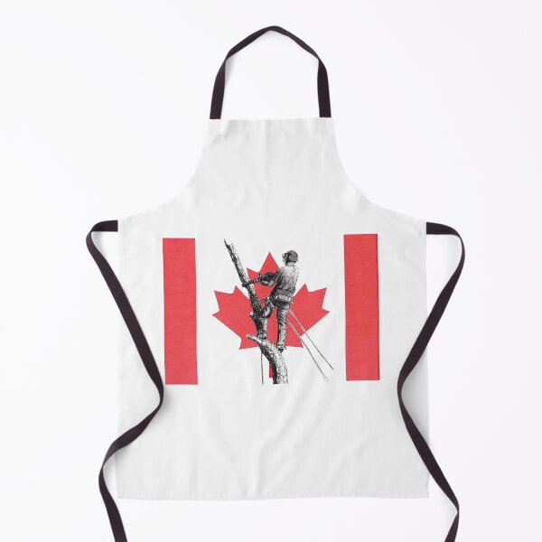 Item preview, Arborist / Tree Surgeon Canadian Flag Chainsaw gift present designed and sold by Gordon Lavender.