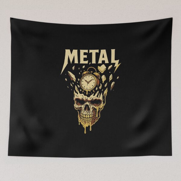 Item preview, Metal Skull Explosion Shirt designed and sold by Driftwood77.