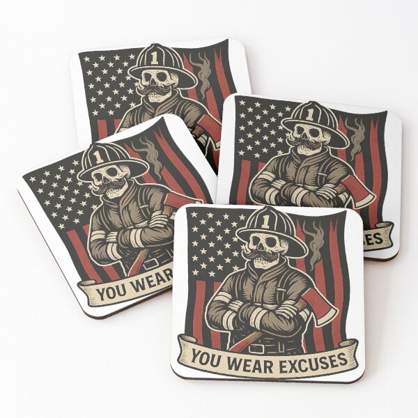 Item preview, WE WEAR GEAR, YOU WEAR EXCUSES designed and sold by Turnout Tees.