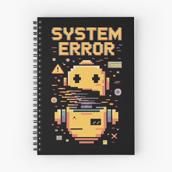 Item preview, System Error – Glitched Pixel Robot designed and sold by Enea Kelo.