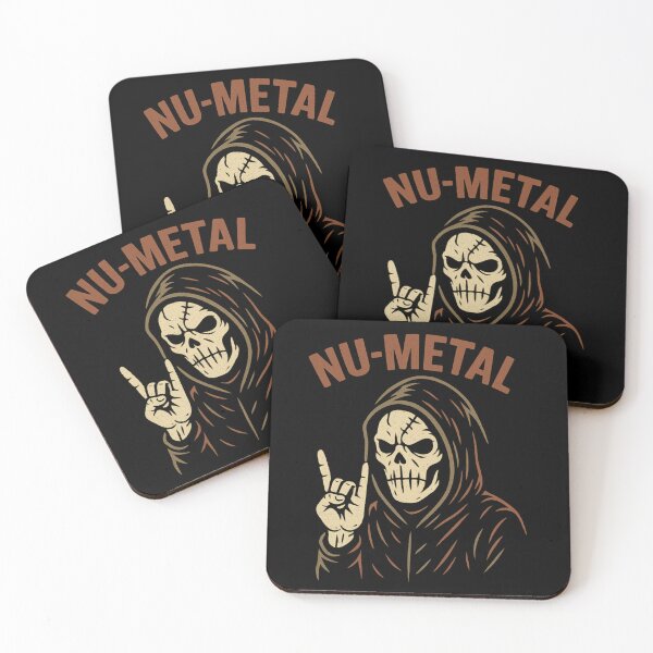 Item preview, Nu Metal Skull Shirt designed and sold by Driftwood77.