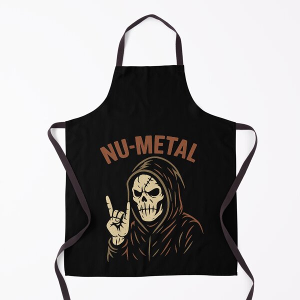 Item preview, Nu Metal Skull Shirt designed and sold by Driftwood77.