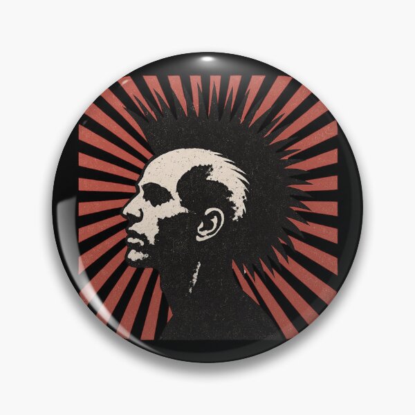 Item preview, Diseño de calavera mohawk punk designed and sold by Driftwood77.