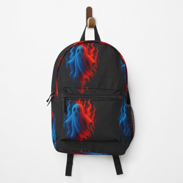 Item preview, Patriotic Flame Ghost – Red White and Blue Halloween designed and sold by ArtSpark Studio.