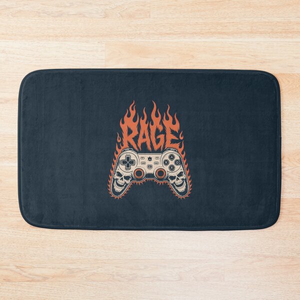 Item preview, Rage Controller – Flames and Skulls designed and sold by Enea Kelo.