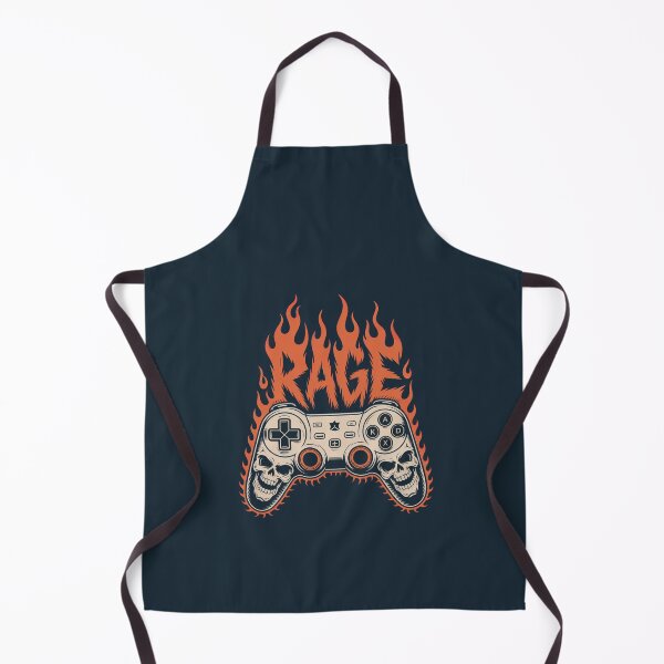 Item preview, Rage Controller – Flames and Skulls designed and sold by Enea Kelo.