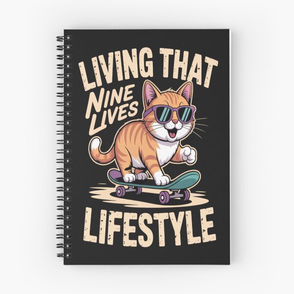 Artikelvorschau, Leben Sie den Nine Lives Lifestyle entworfen und verkauft von MerchVisionary.