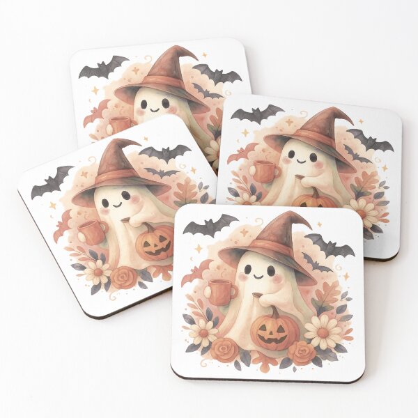 Item preview, Ghostly Halloween Treats designed and sold by SoftStyleStudio ⭐⭐⭐.