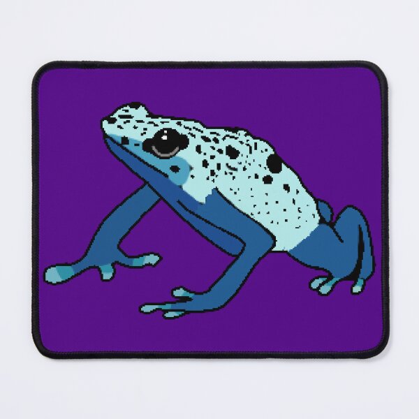 Item preview, Blue Poison Dart frog designed and sold by Leapingdoe.