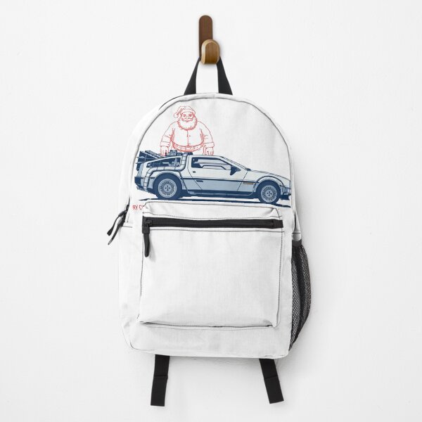 Item preview, Vintage Classic Car Delorean Exclusive Christmas designed and sold by PrintCarClub.
